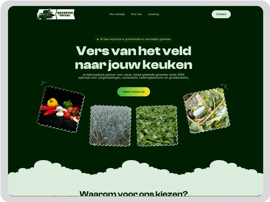 groenten evita website