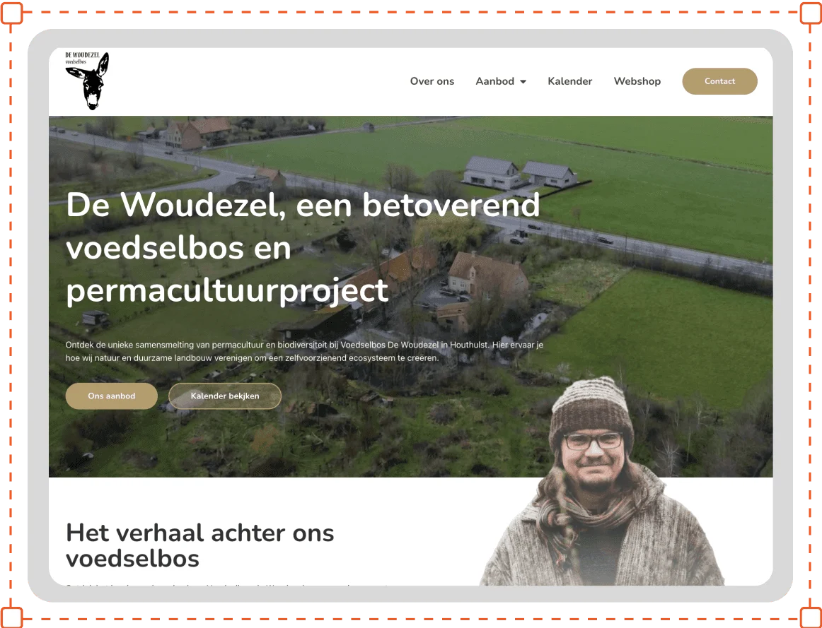 voedselbos woudezel website